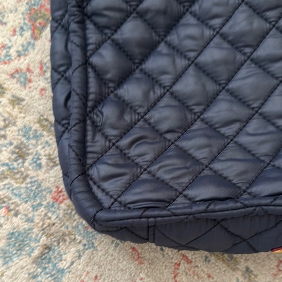 MZ Wallace Blue Quilted Crossbody Bag - Picture 4 of 5
